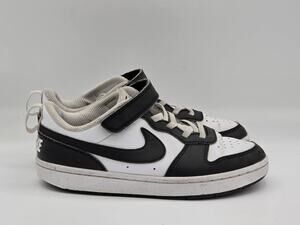 Nike Court Borough Low Recraft Kids 2Y Black White Sneakers DV5457-131
